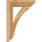 Ekena Millwork Thorton Slat Rough Sawn Bracket, Western Red Cedar, 4"W x 18"D x 26"H BKT04X18X26THR06RWR - alternate 4